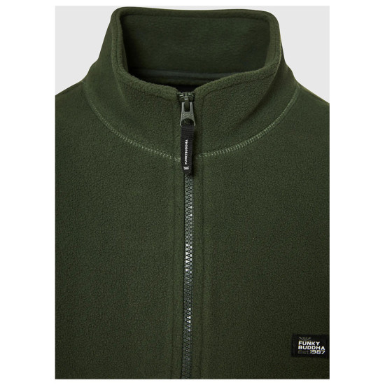 Funky Buddha Ανδρική Ζακέτα Fleece